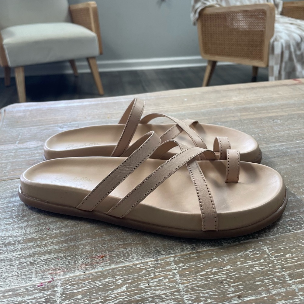 SEYCHELLES Highline Slide Sandal In neutral size 8